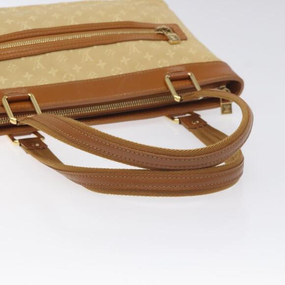 LOUIS VUITTON Monogram Mini Lucille PM Hand Bag Beige M92684 - Picture 7 of 16